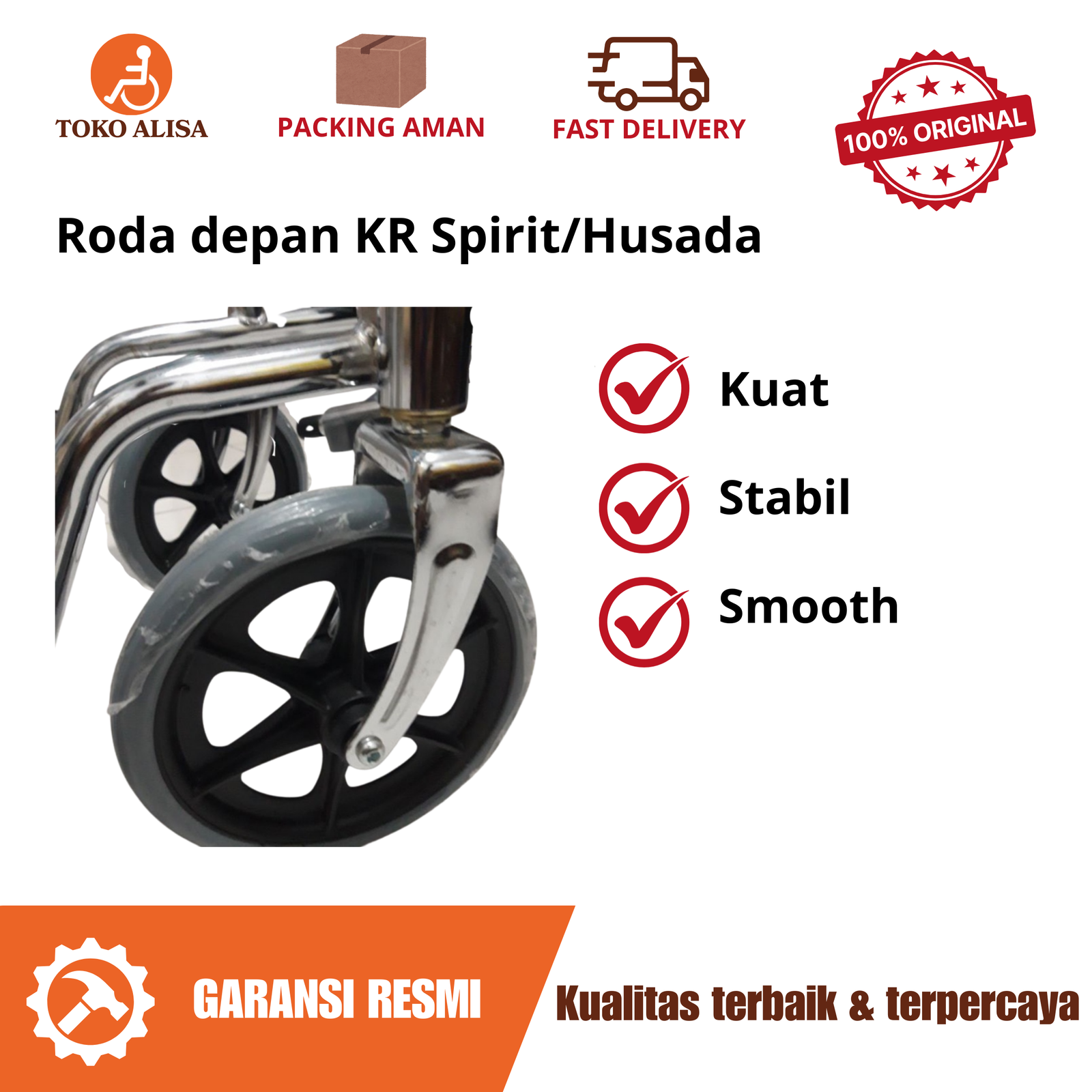 Roda depan KR Spirit_Husada